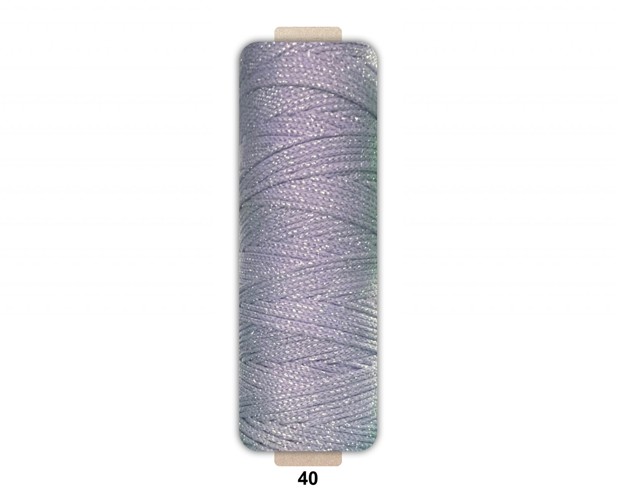 Sợi dệt ống kim tuyến tròn 2mm 125g | Tada Craft