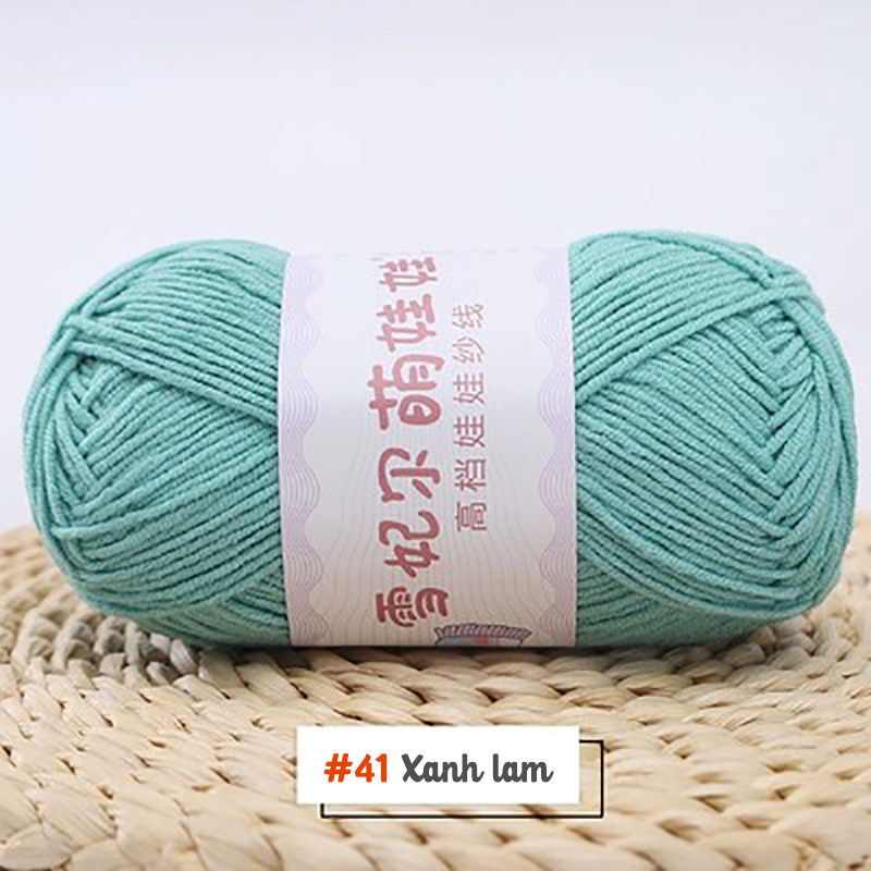 Len Baby Yarn 40g cỡ sợi 1.5mm | Tada Craft