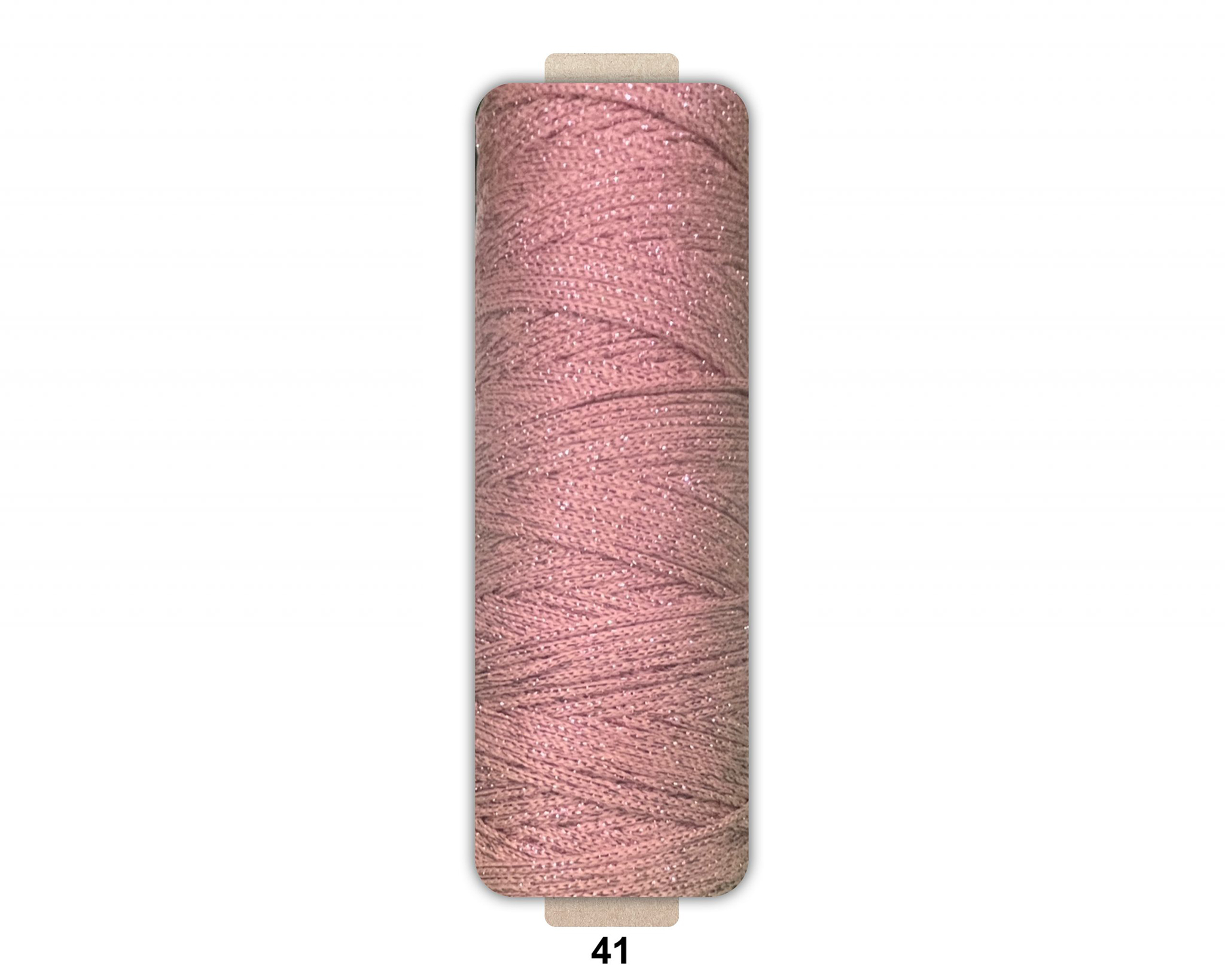 Sợi dệt ống kim tuyến tròn 2mm 125g | Tada Craft