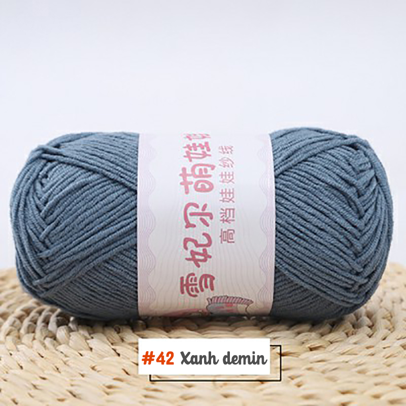 Len Baby Yarn 40g cỡ sợi 1.5mm | Tada Craft