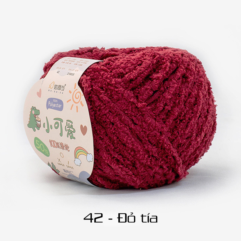 Len bông xù Xiaoke 50g | Tada Craft