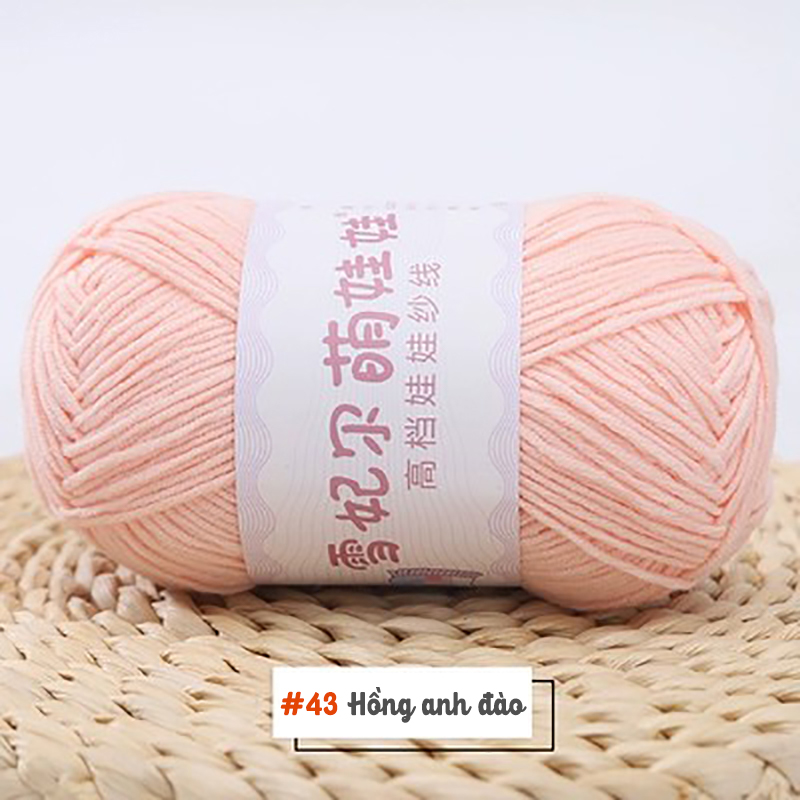 Len Baby Yarn 40g cỡ sợi 1.5mm | Tada Craft