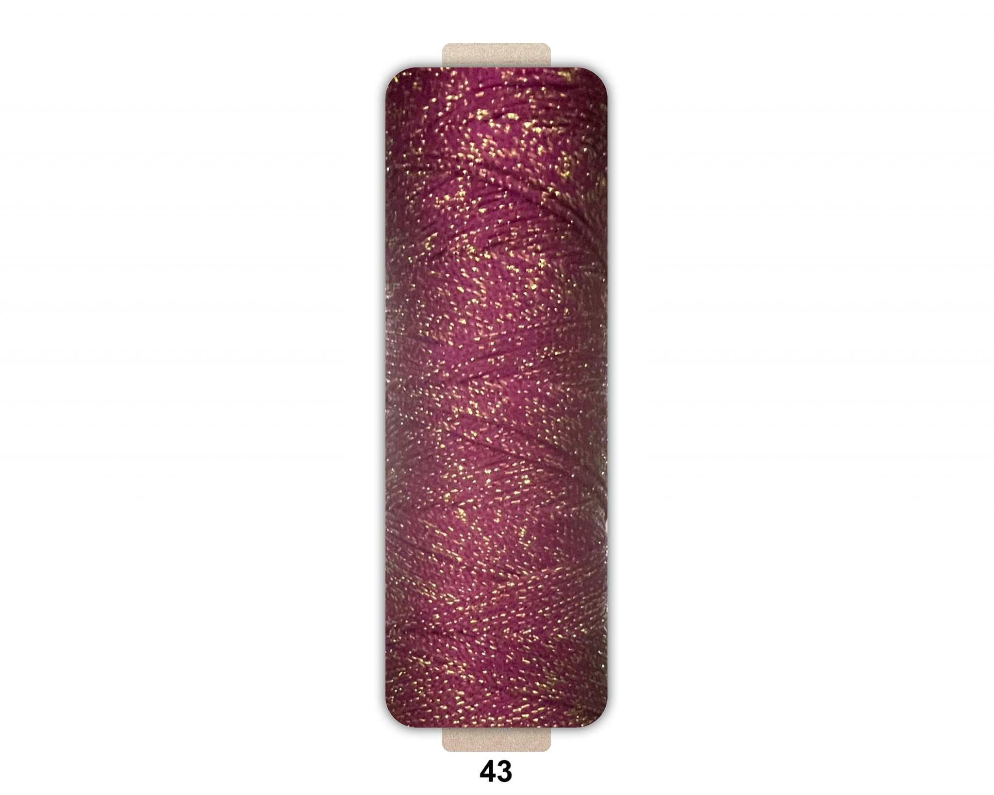 Sợi dệt ống kim tuyến tròn 2mm 125g | Tada Craft