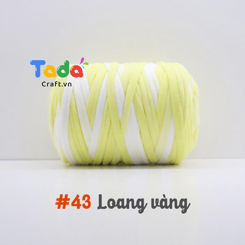 Sợi vải T Shirt Yarn loang 250g | Tada Craft