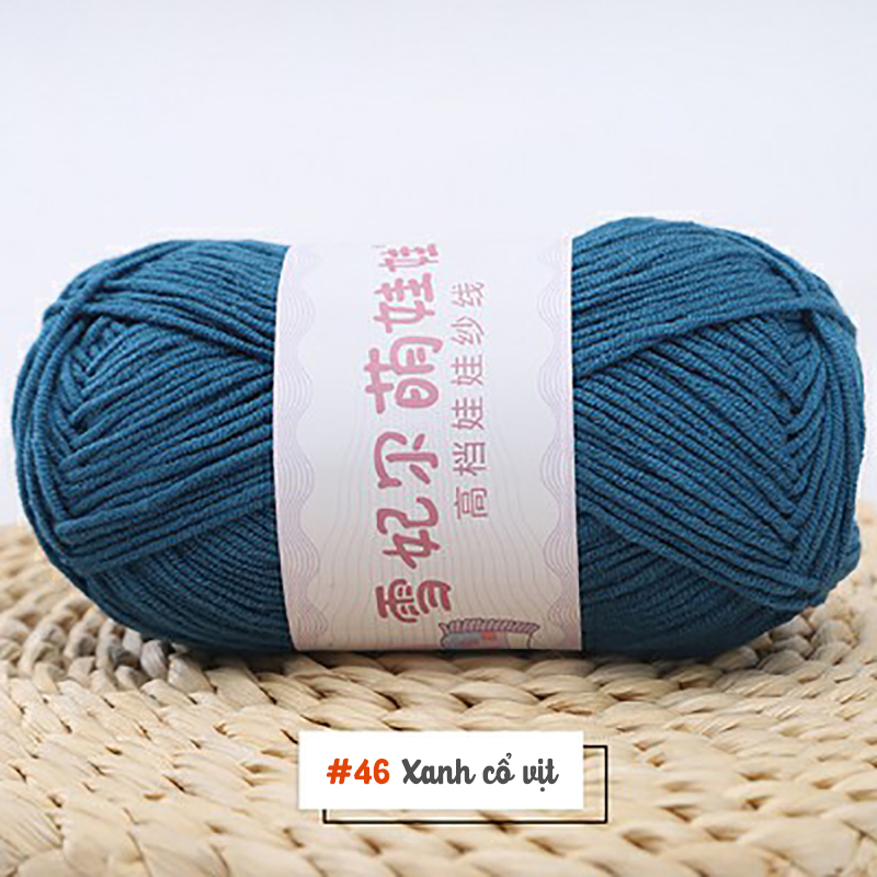 Len Baby Yarn 40g cỡ sợi 1.5mm | Tada Craft