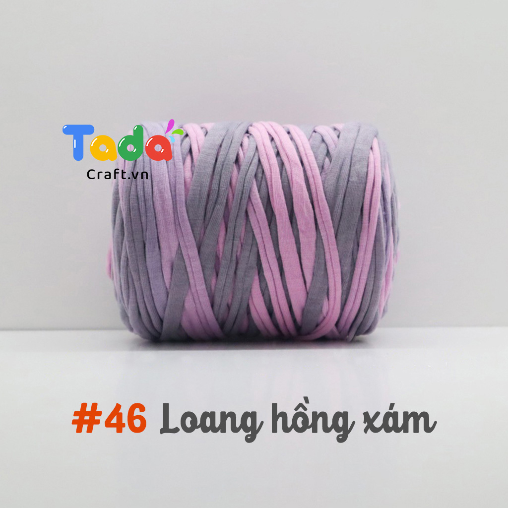 Sợi vải T Shirt Yarn loang 250g | Tada Craft