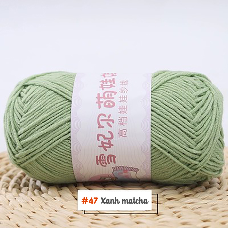 Len Baby Yarn 40g cỡ sợi 1.5mm | Tada Craft
