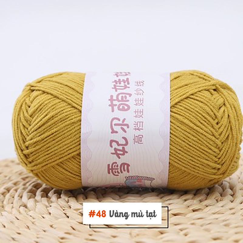 Len Baby Yarn 40g cỡ sợi 1.5mm | Tada Craft