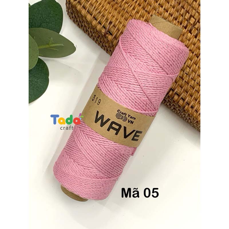 Sợi Wave Craft Yarn 125g | Tada Craft