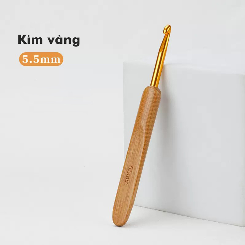 Kim móc cán gỗ màu vàng