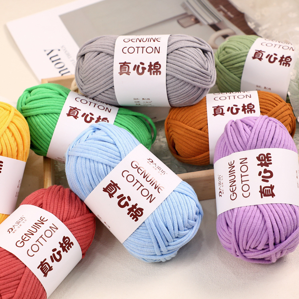 Sợi vải bông Geniune 4mm 50g | Tada Craft