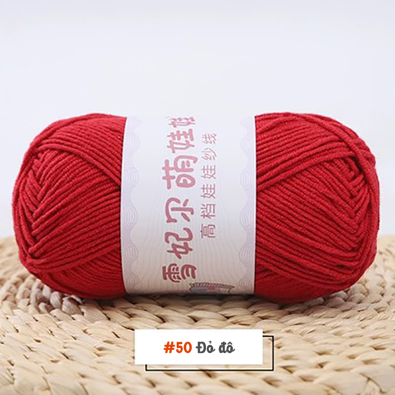 Len Baby Yarn 40g cỡ sợi 1.5mm | Tada Craft
