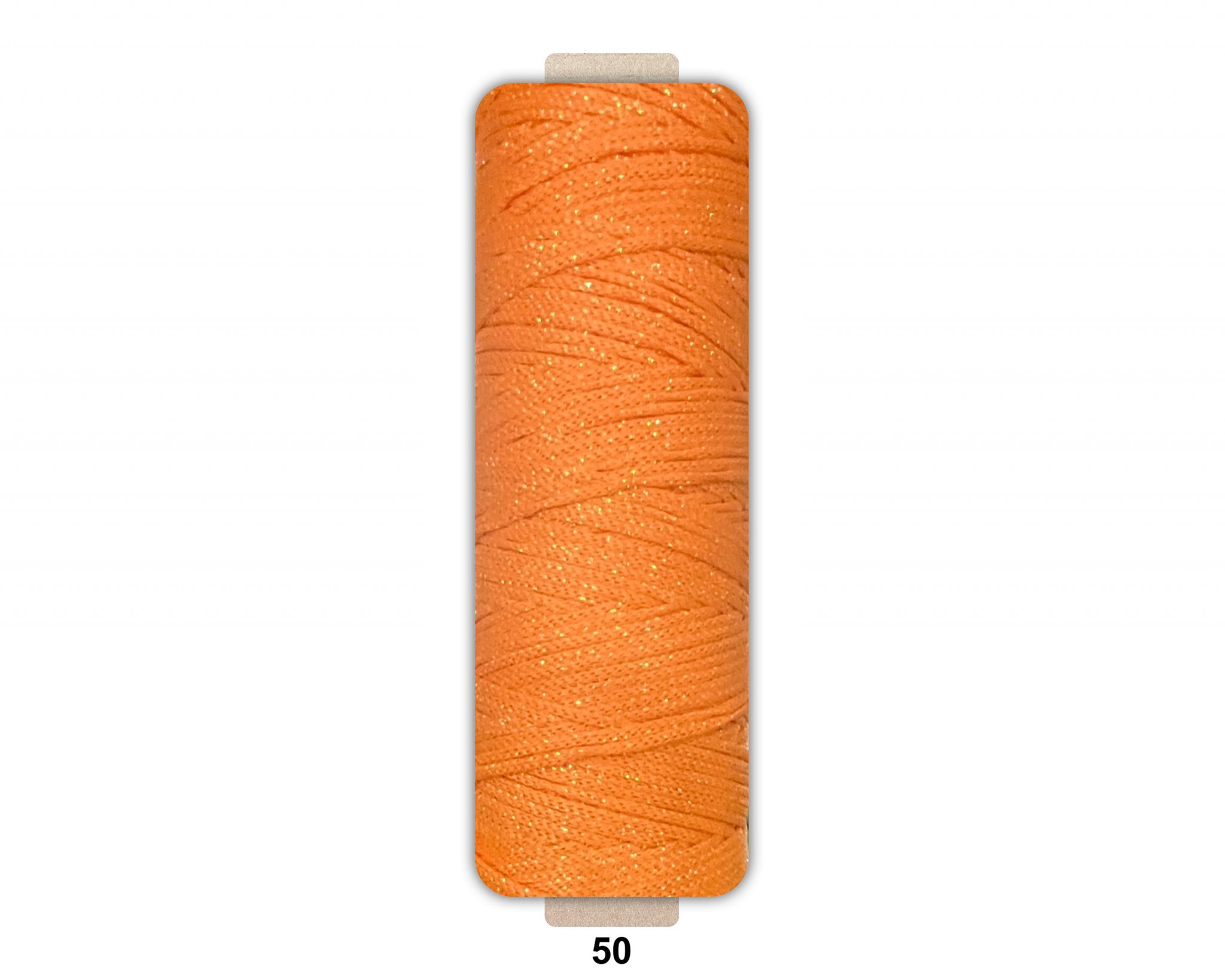 Sợi dệt ống kim tuyến tròn 2mm 125g | Tada Craft