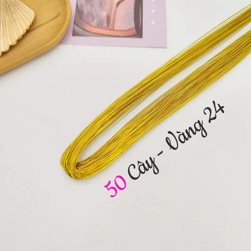 Kẽm xi nẹp cánh hoa, lá handmade | Tada Craft