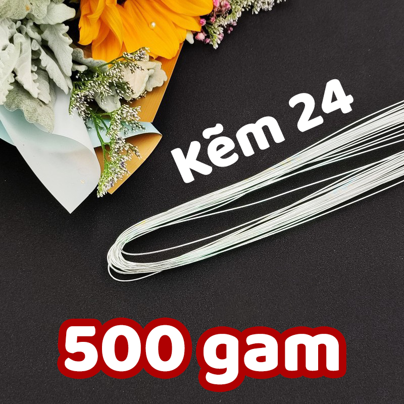 Kẽm xi nẹp cánh hoa, lá handmade | Tada Craft