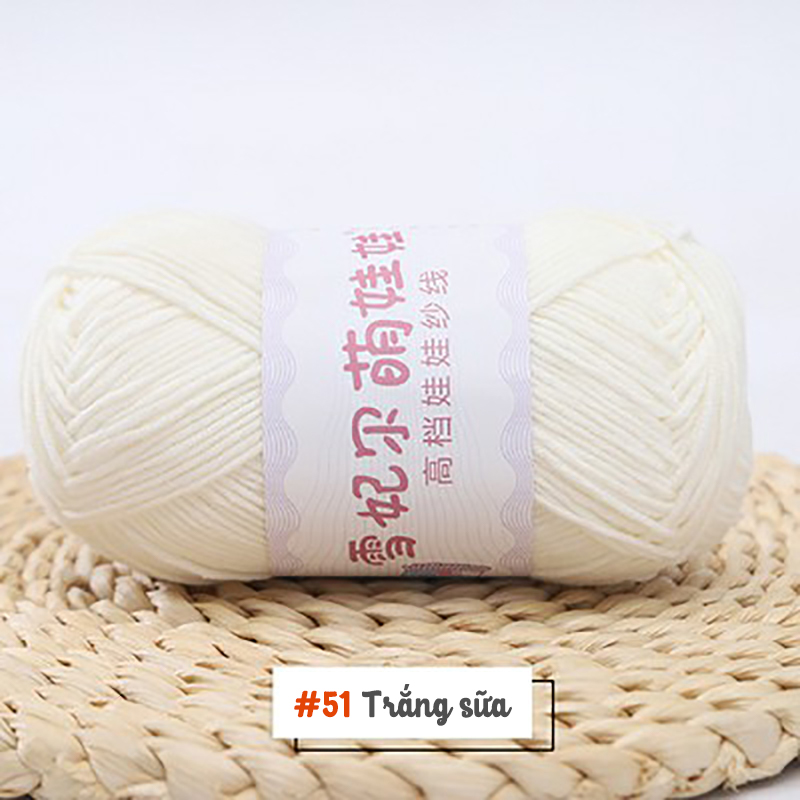 Len Baby Yarn 40g cỡ sợi 1.5mm | Tada Craft