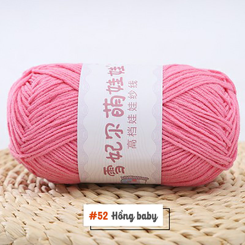 Len Baby Yarn 40g cỡ sợi 1.5mm | Tada Craft