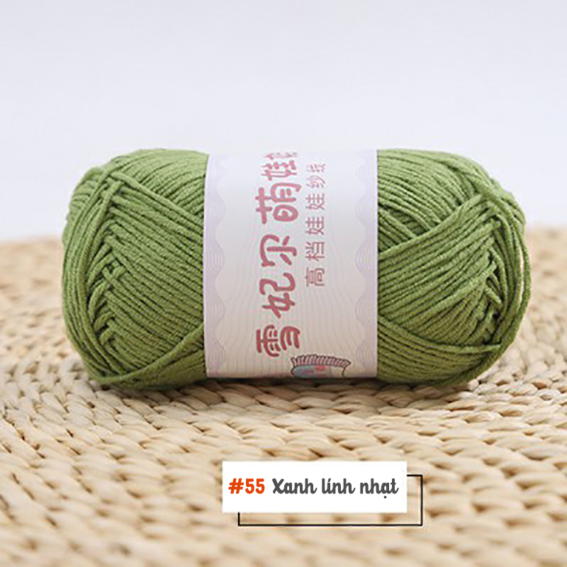 Len Baby Yarn 40g cỡ sợi 1.5mm | Tada Craft