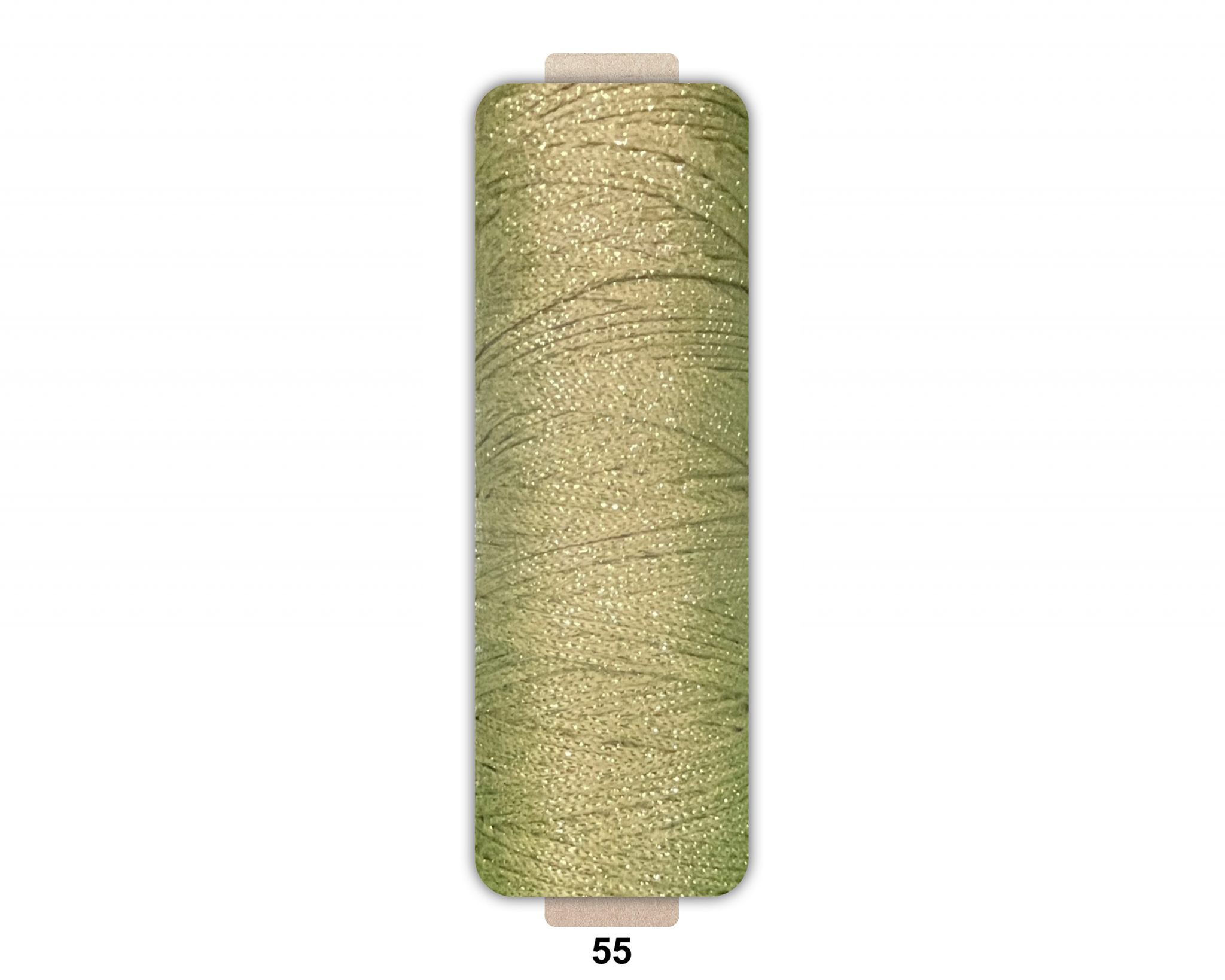 Sợi dệt ống kim tuyến tròn 2mm 125g | Tada Craft