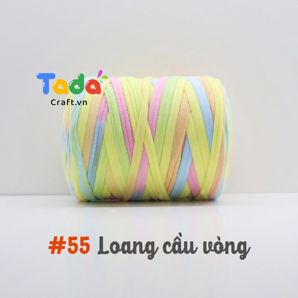 Sợi vải T Shirt Yarn loang 250g | Tada Craft