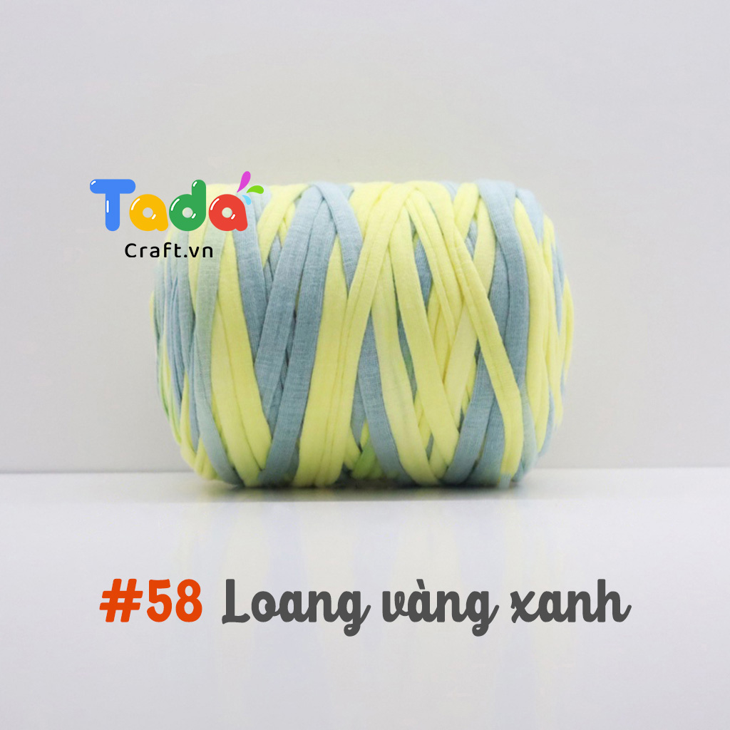 Sợi vải T Shirt Yarn loang 250g | Tada Craft