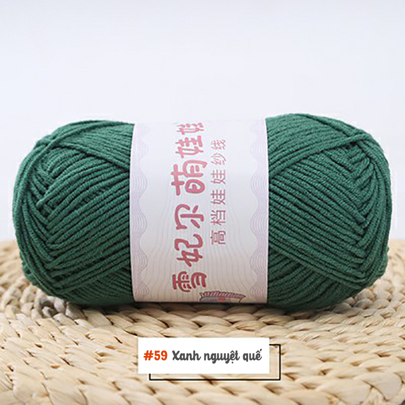 Len Baby Yarn 40g cỡ sợi 1.5mm | Tada Craft