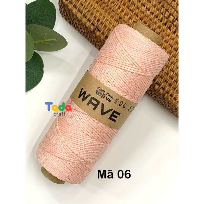 Sợi Wave Craft Yarn 125g | Tada Craft