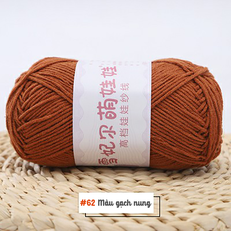 Len Baby Yarn 40g cỡ sợi 1.5mm | Tada Craft