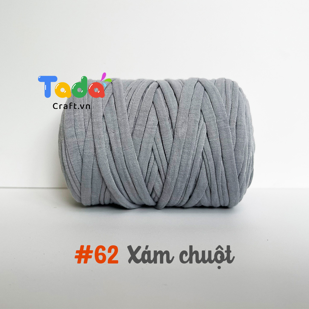 Sợi vải T Shirt Yarn (Vải Polyester) cuộn 250g | Tada Craft