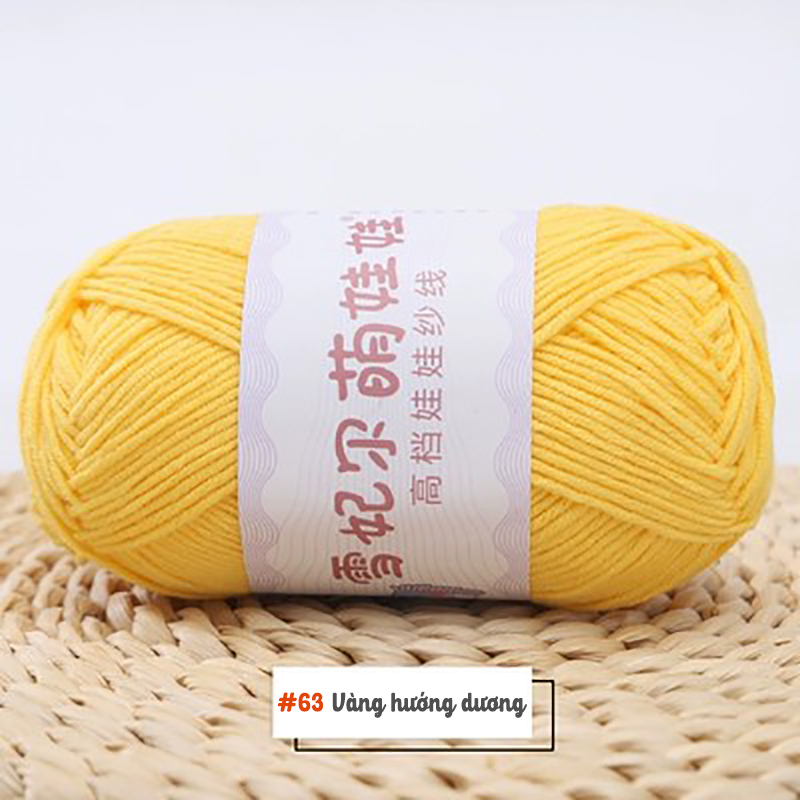 Len Baby Yarn 40g cỡ sợi 1.5mm | Tada Craft