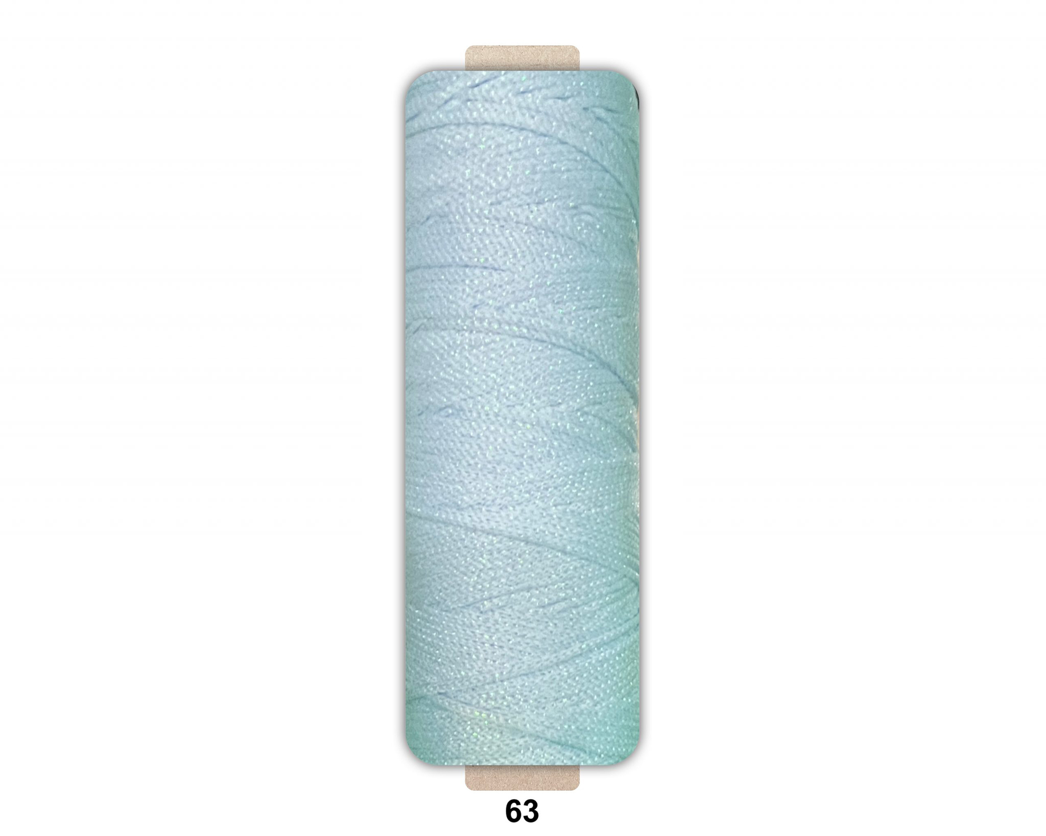 Sợi dệt ống kim tuyến tròn 2mm 125g | Tada Craft
