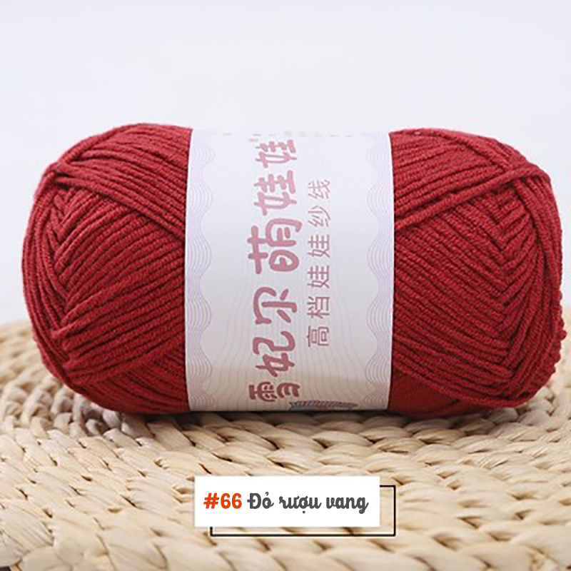 Len Baby Yarn 40g cỡ sợi 1.5mm | Tada Craft