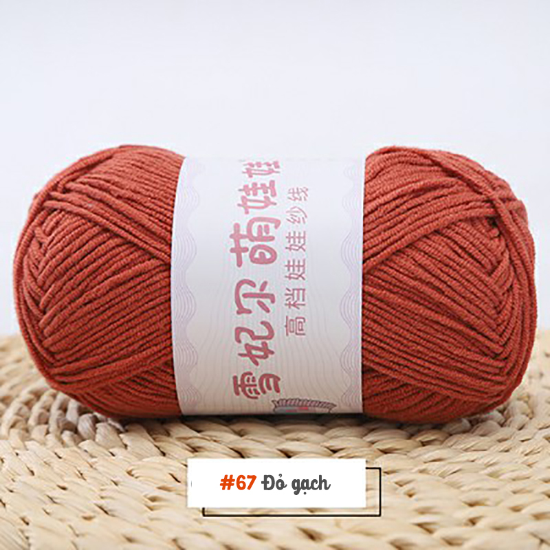 Len Baby Yarn 40g cỡ sợi 1.5mm | Tada Craft
