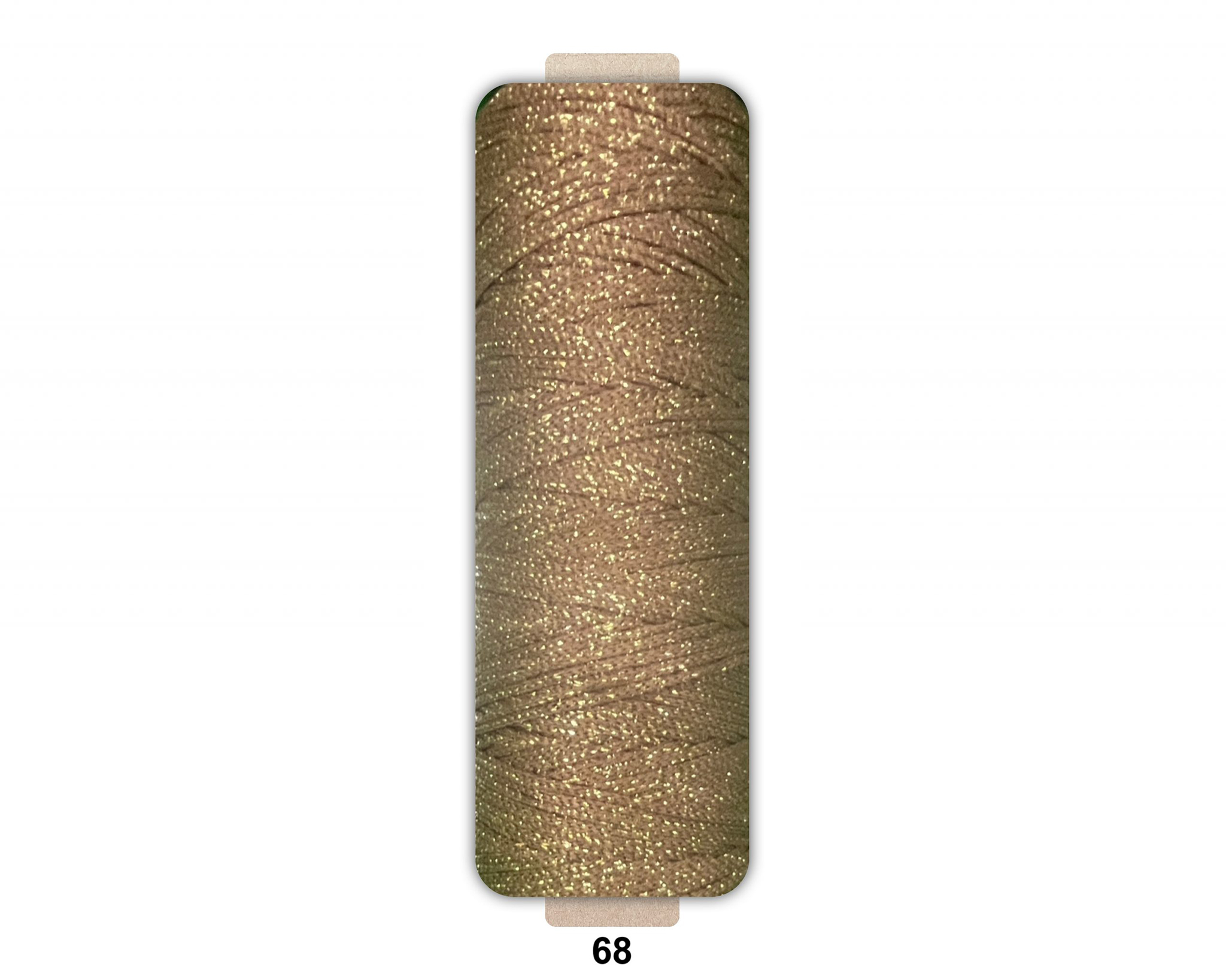 Sợi dệt ống kim tuyến tròn 2mm 125g | Tada Craft