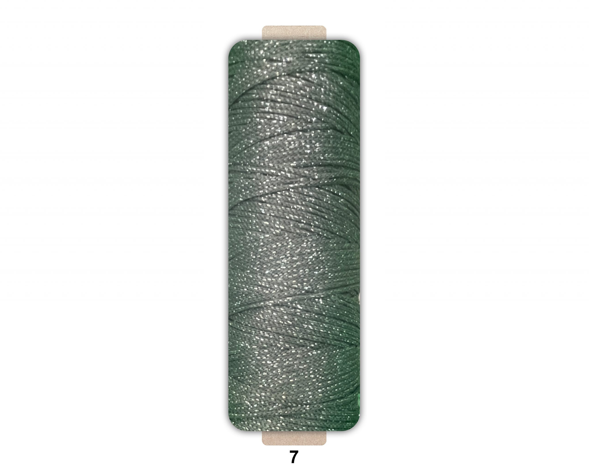 Sợi dệt ống kim tuyến tròn 2mm 125g | Tada Craft