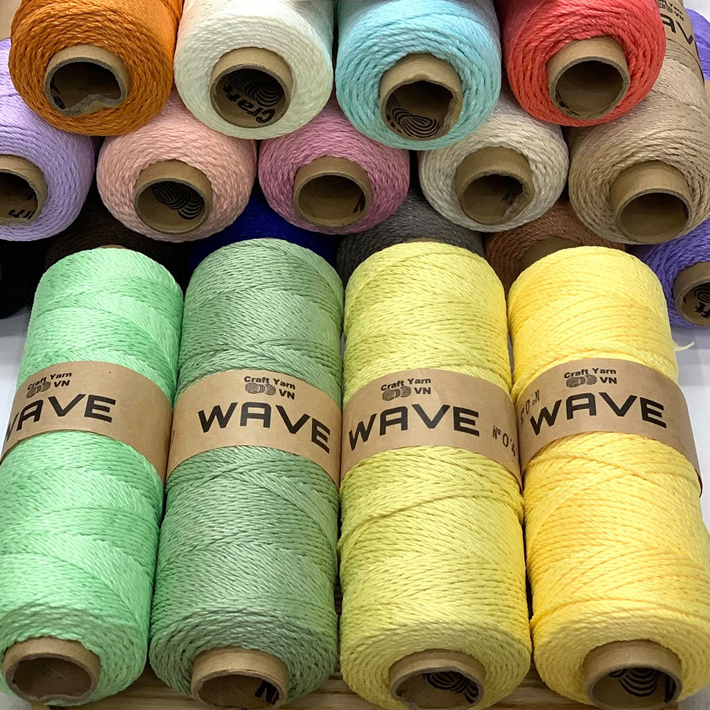 Sợi Wave Craft Yarn 125g | Tada Craft