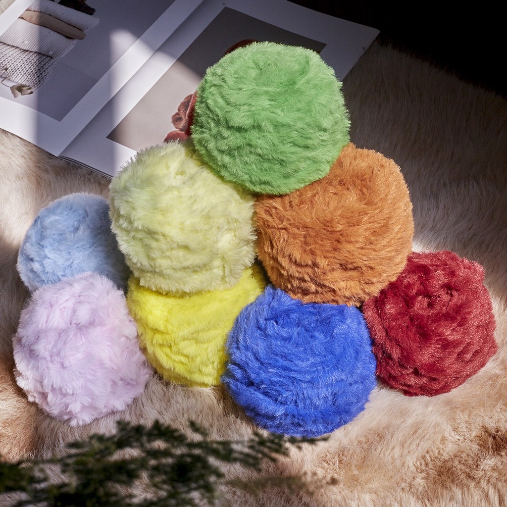 Len lông thỏ loang 100g | Tada Craft
