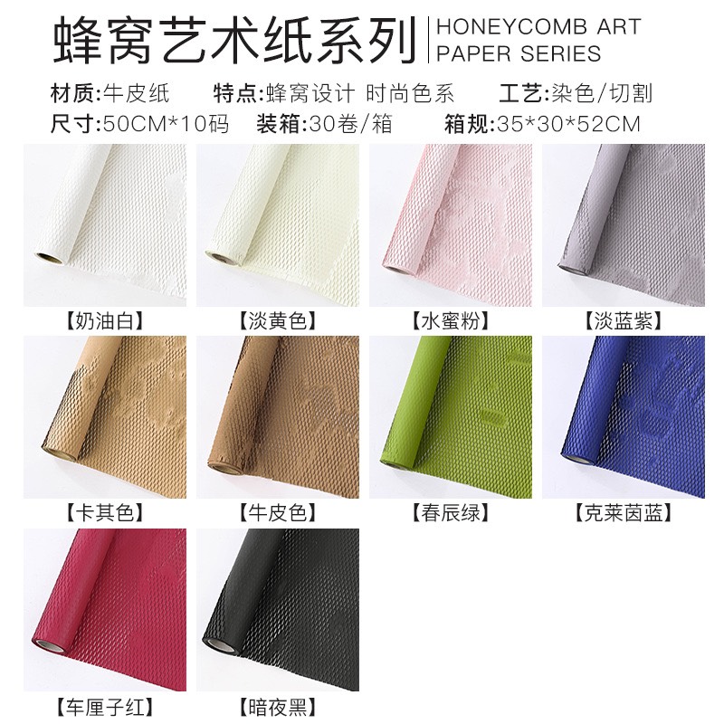 Giấy tổ ong, Giấy kéo lưới lục giác