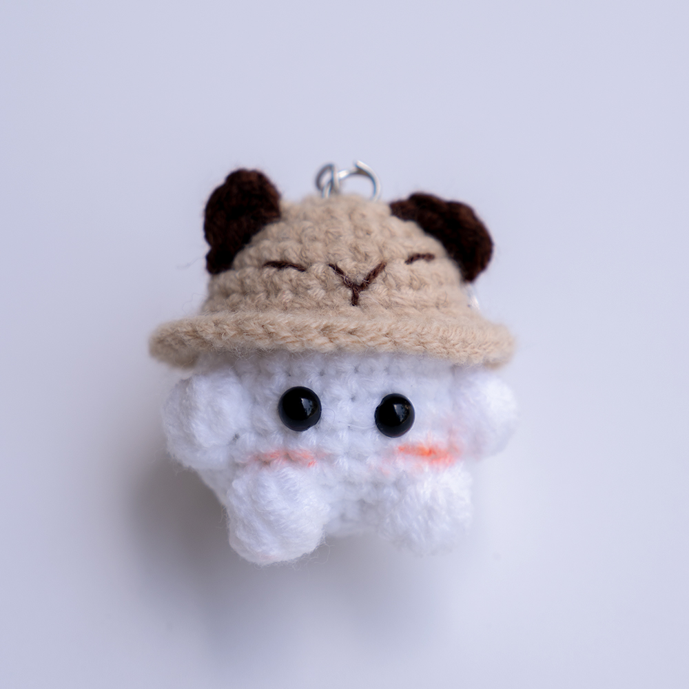 Móc khóa bé nấm handmade