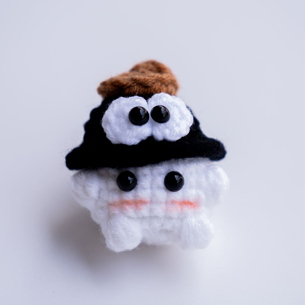 Móc khóa bé nấm handmade