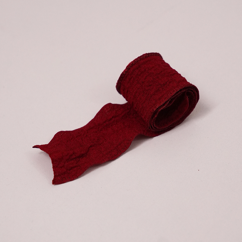 Ruy băng vải bèo 2.5cm (bán mét) | Tada Craft