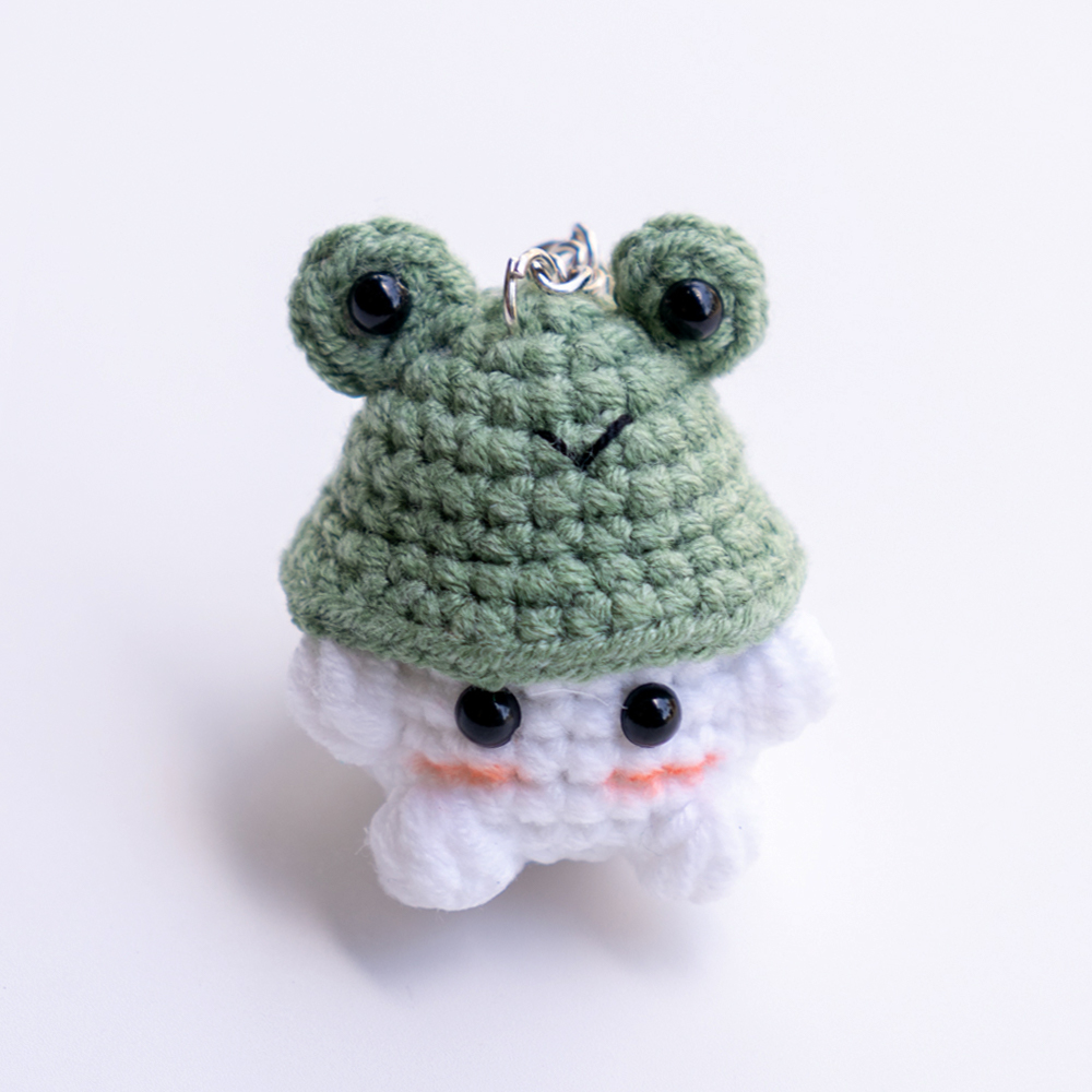 Móc khóa bé nấm handmade