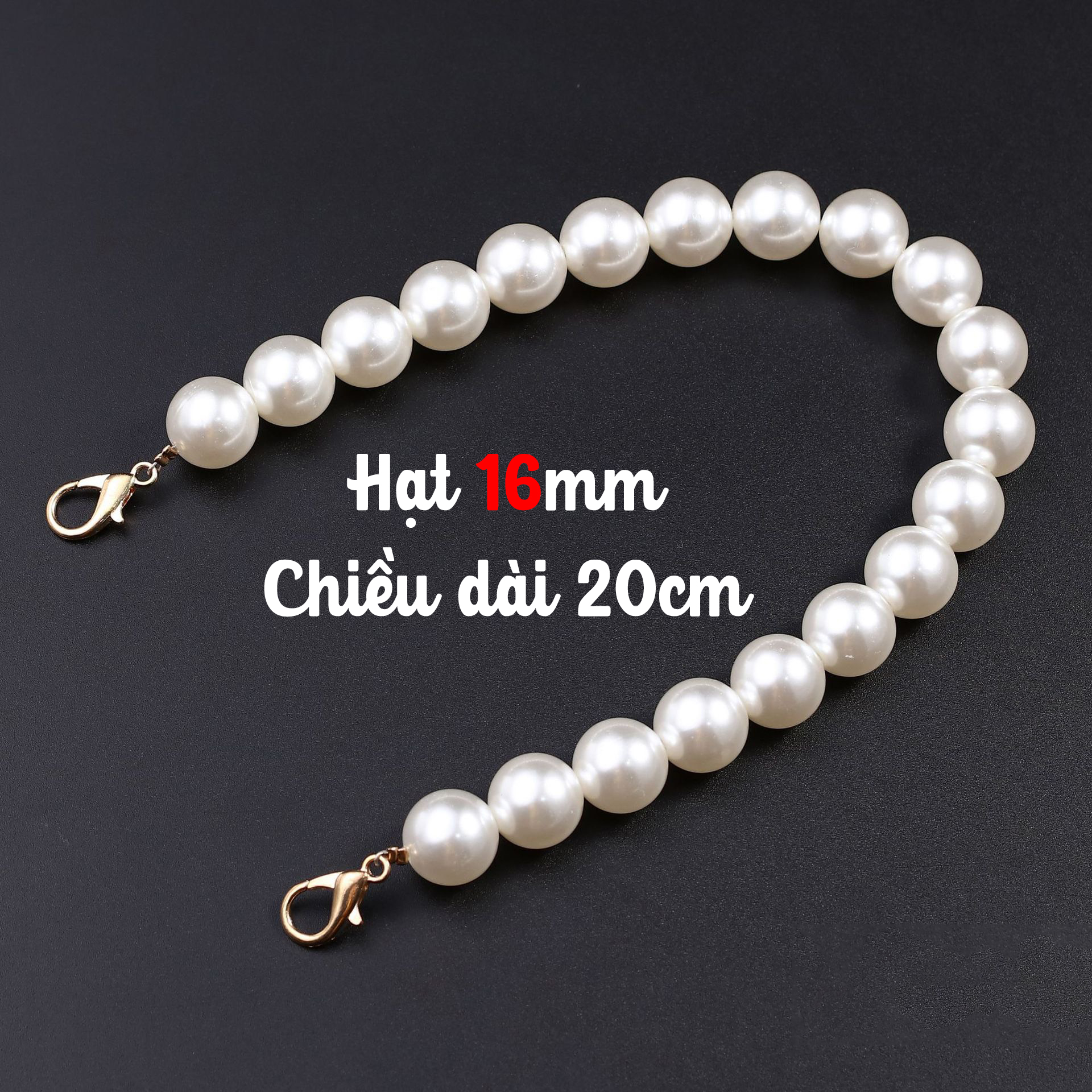 Quai túi ngọc trai ngắn | Tada Craft