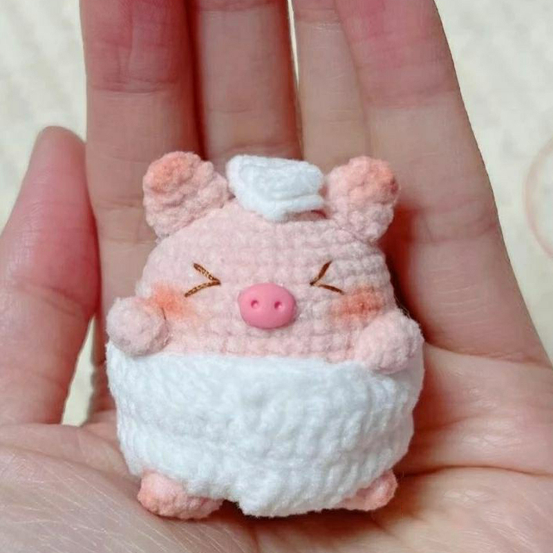 (Set 5 cái) Mũi heo dán thú bông handmade | Tada Craft