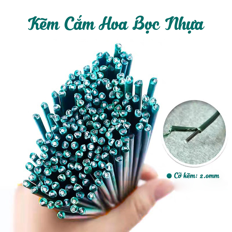Kẽm tròn làm cành hoa | Tada Craft