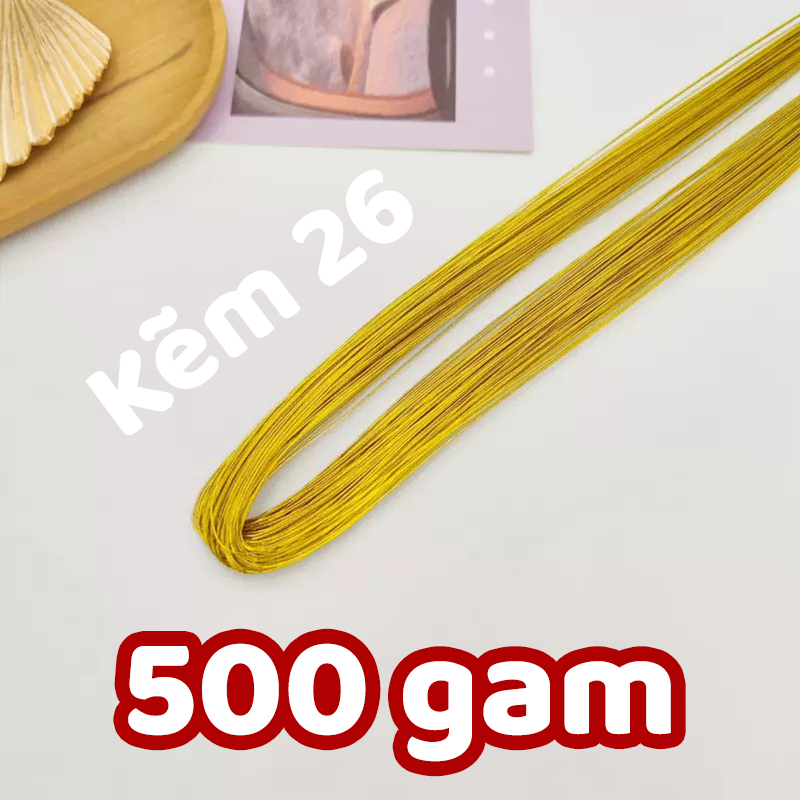 Kẽm xi nẹp cánh hoa, lá handmade | Tada Craft