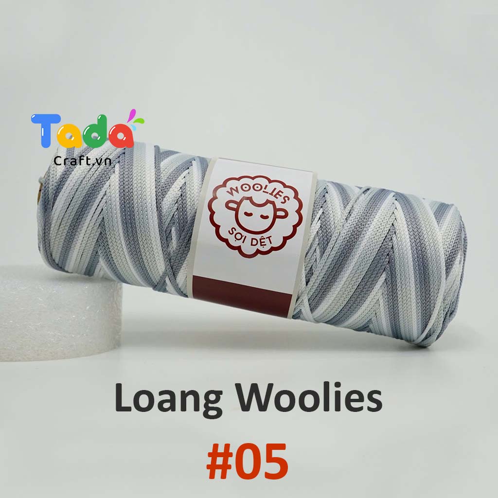 Sợi dệt loang Woolies 2mm | Tada Craft