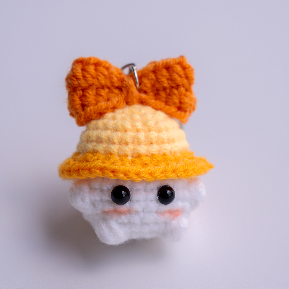 Móc khóa bé nấm handmade