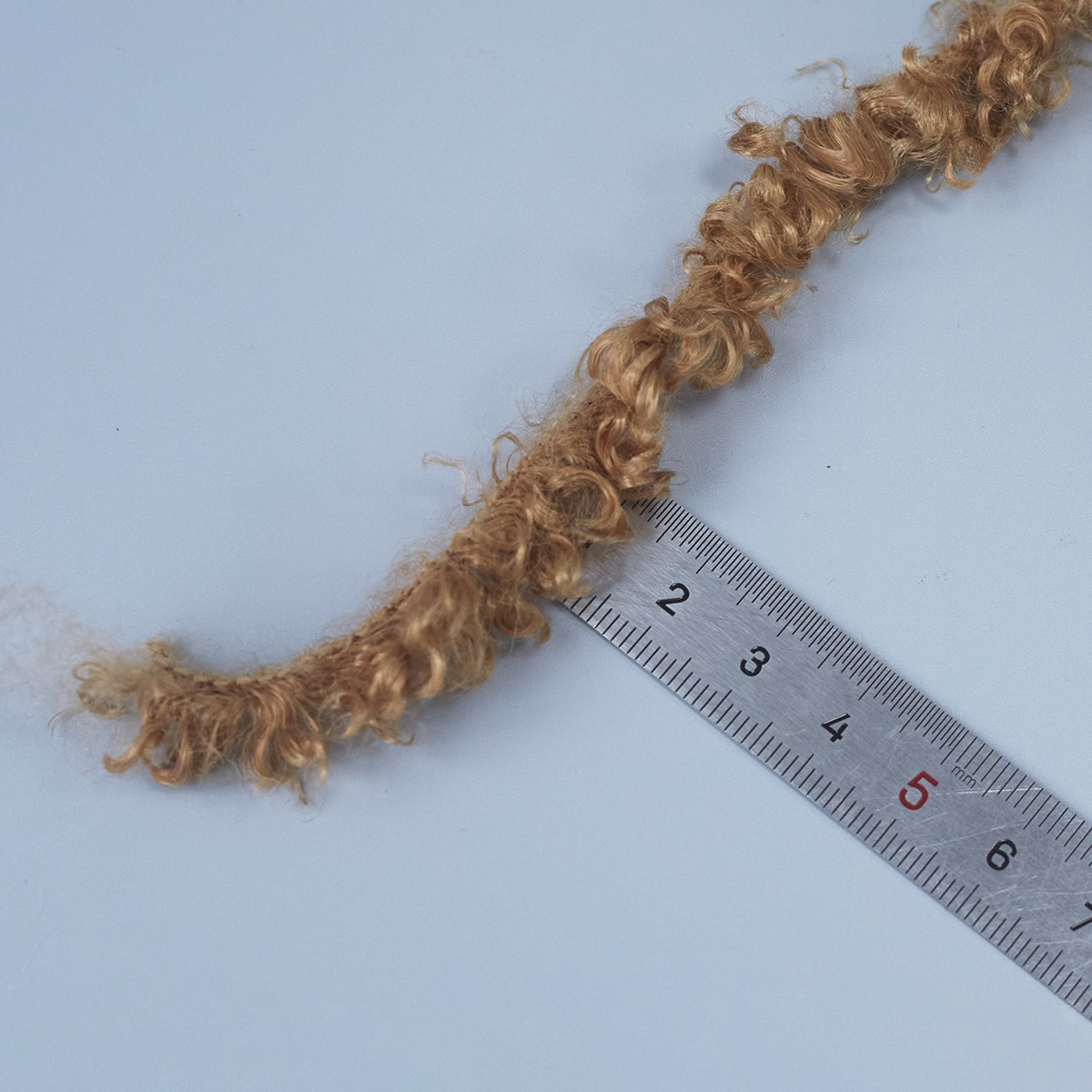 Len xù xoăn trơn 50g | Tada Craft