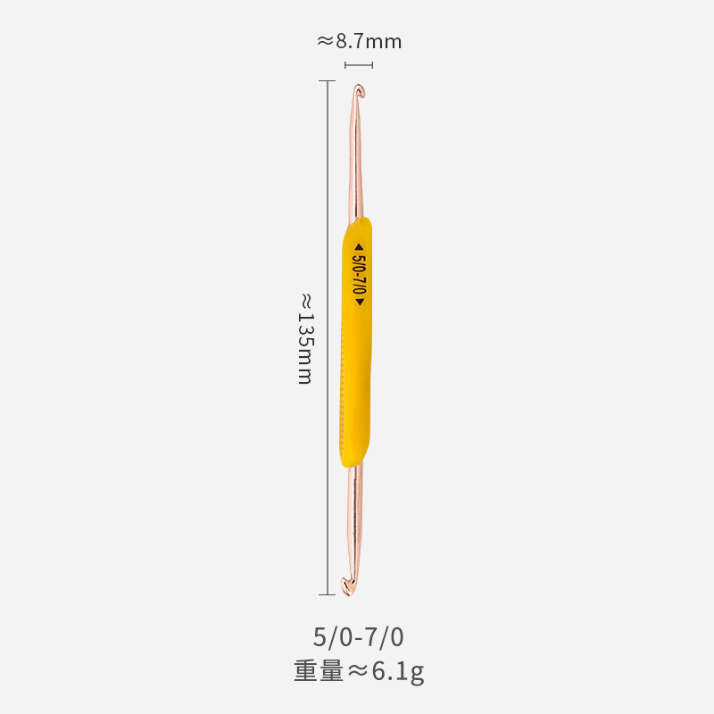 Kim móc len 2 đầu nhiều size | Tada Craft